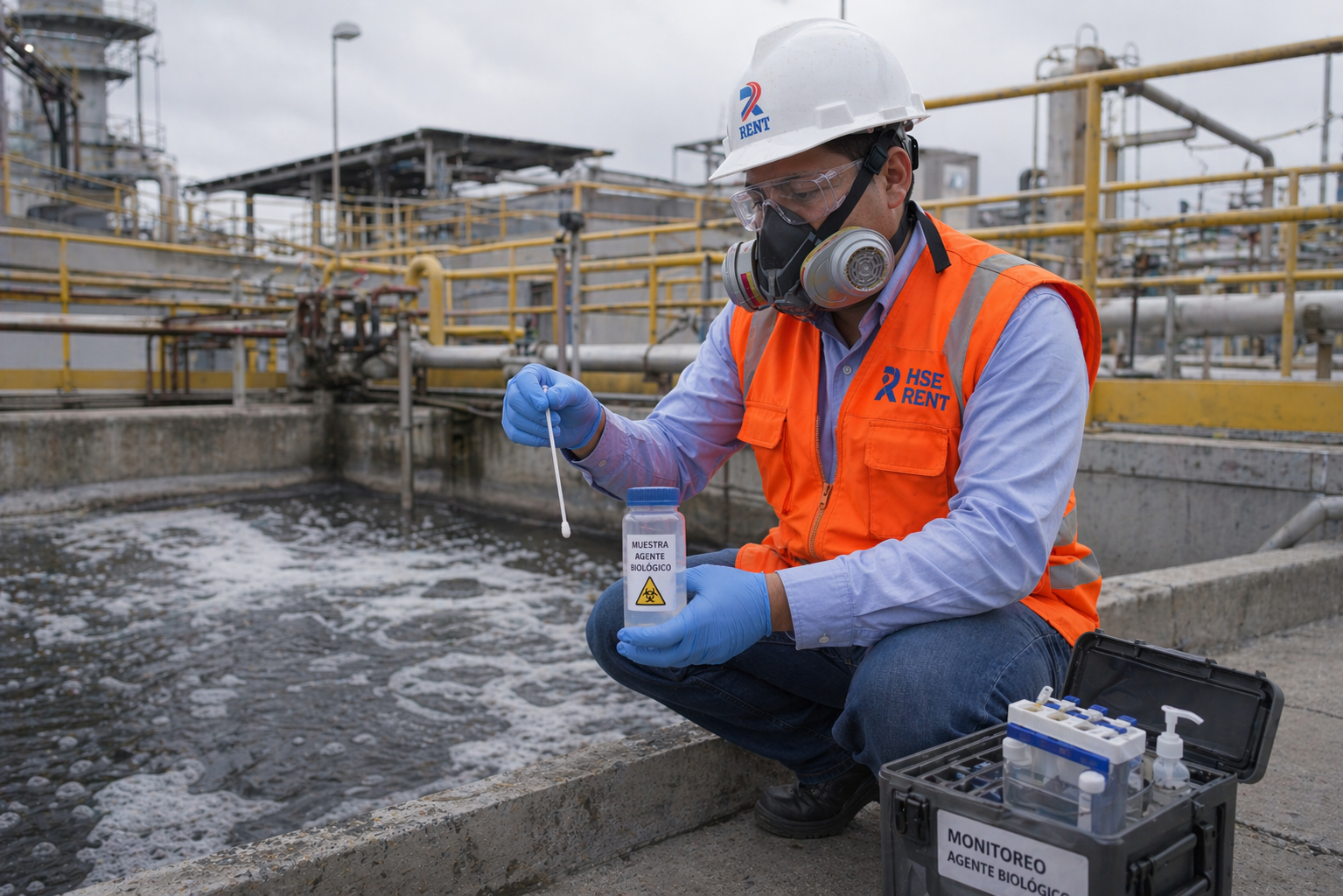 Monitoreo de agentes biológicos