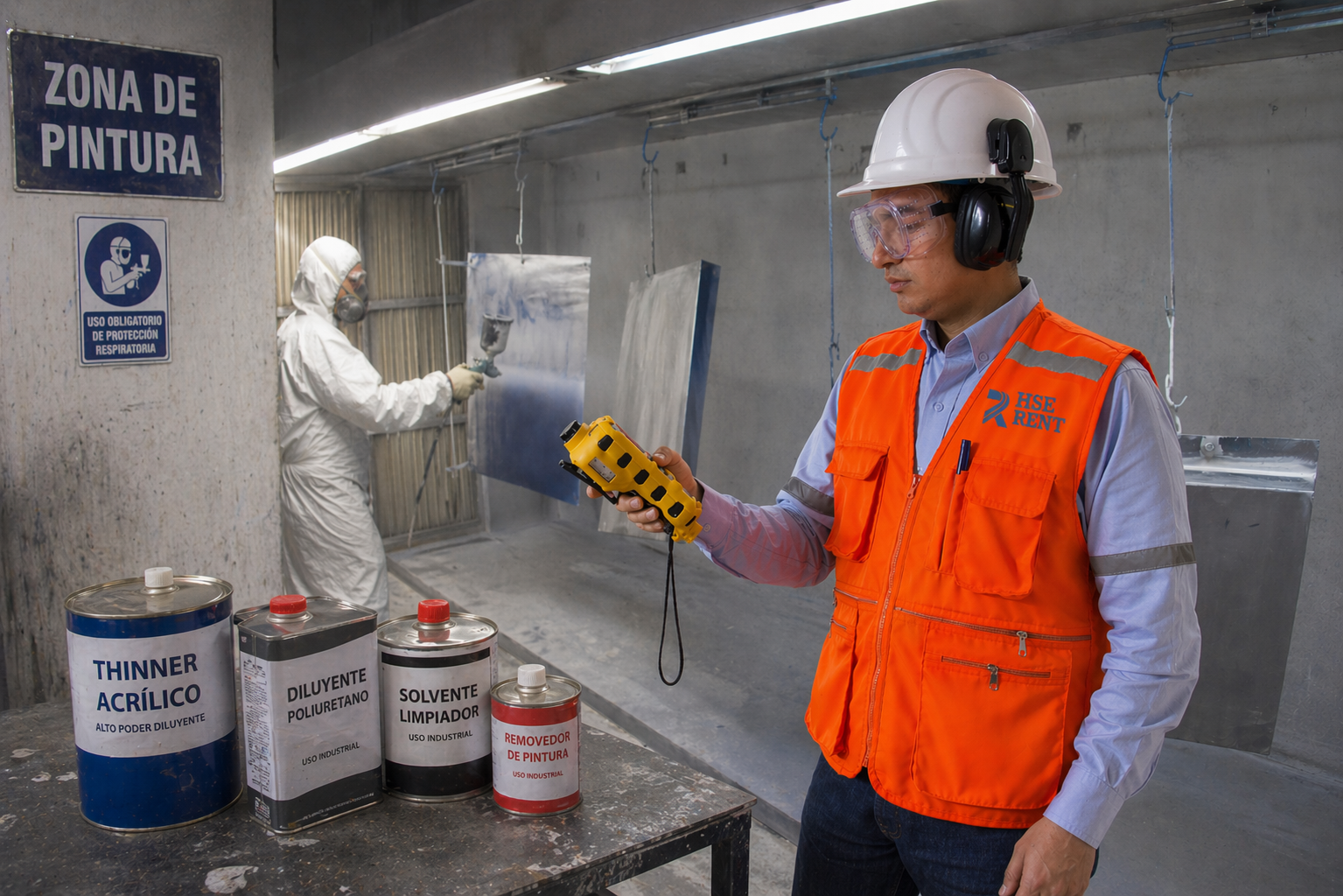Monitoreo de agentes químicos